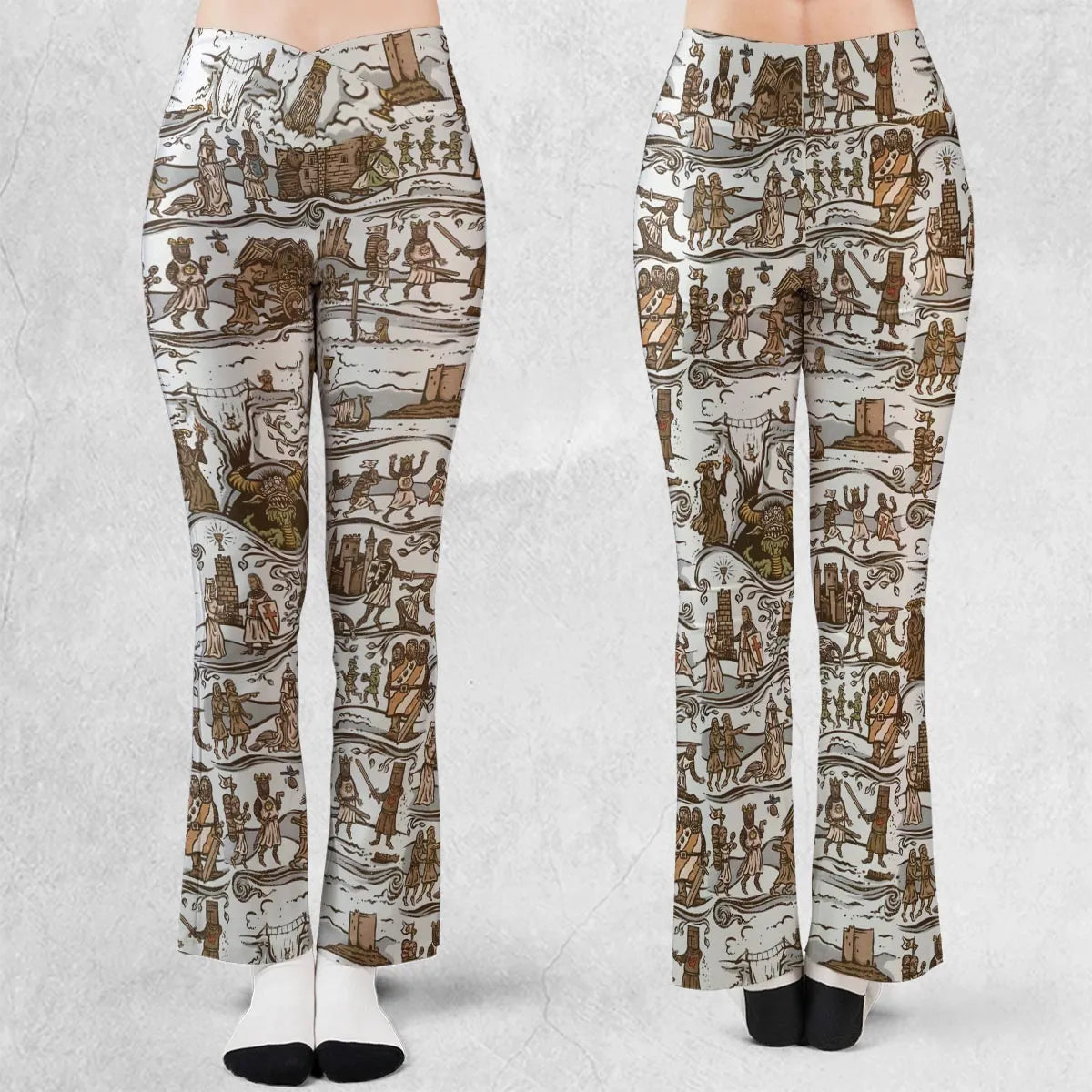 The Tapestry Journey Monty Python Flare Leggings