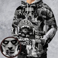 Universal Monsters Pattern All-over Print Hoodie
