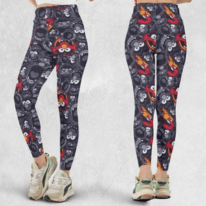 Animal The Muppets Pattern Legging