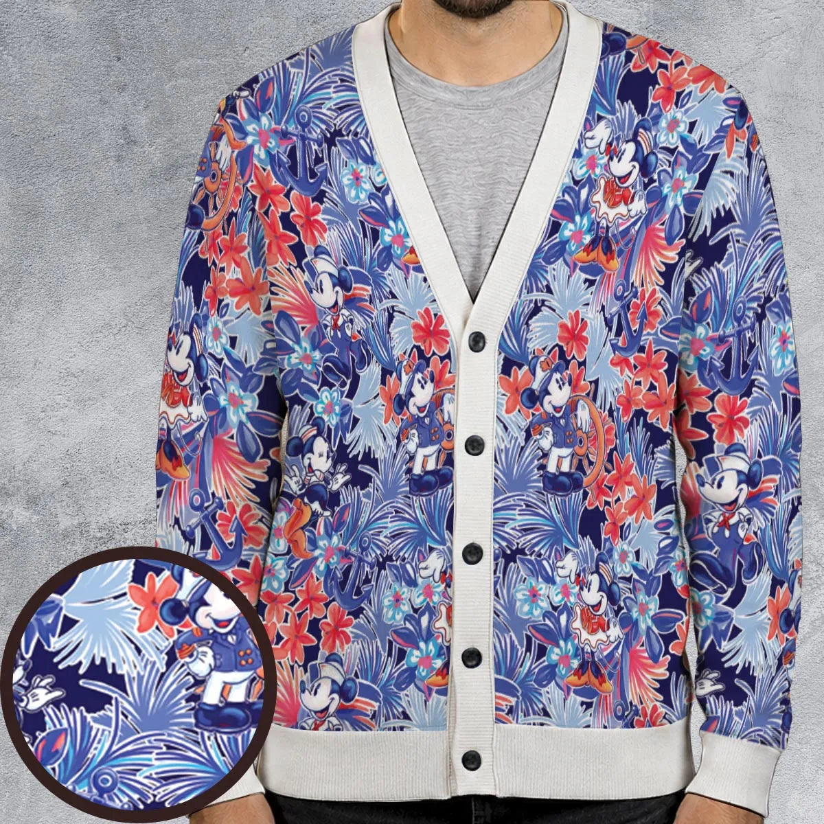 Magical Mouse Boat Trip Cardigan