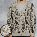 The Raven Nevermore Edgar Allan Poe Cardigan