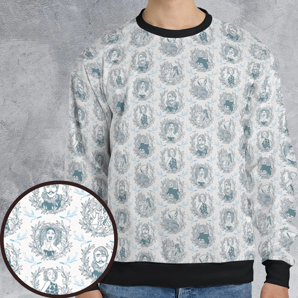 Cult Movie Female Trouble All-over Print Sweatshirt