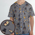 90s Returns Penguin and Catwoman Unisex Baseball Jersey