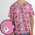 Halloween McNugget Buddies Unisex Baseball Jersey