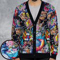 Back To The 80s Pop Culture 80s Movies Characters Cardigan