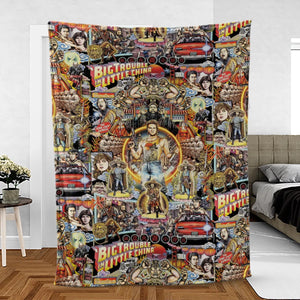 Big Trouble in Little China Fleece Blanket