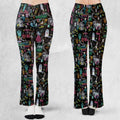 Haunted Mansion Map Flare Leggings