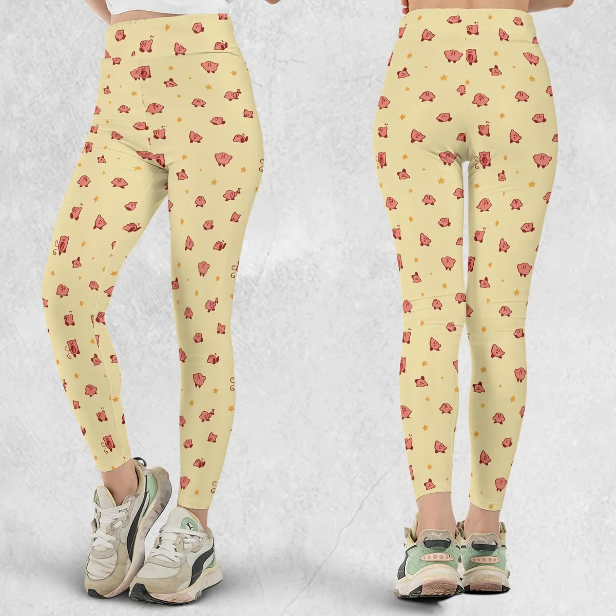 Nintendo Kirby Pattern Legging