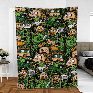 Old Skool Saturday Morning Rugrats Fleece Blanket