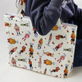 Retro Game Punch Out Large Tote Bag