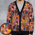 The Big Lebowski Painting Pattern Cardigan