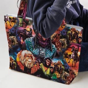 Planet of the Apes Large Tote Bag