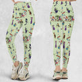 70s Witches Cartoon Characters Legging