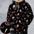 Jason Voorhees Friday The 13th Pattern All-over Print Hoodie