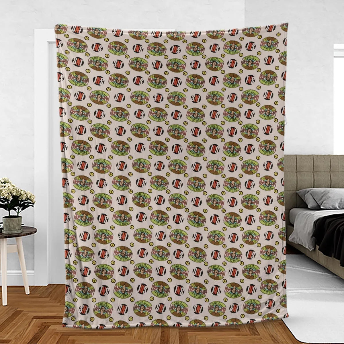 Debbie Downer Saturday Night Live Fleece Blanket