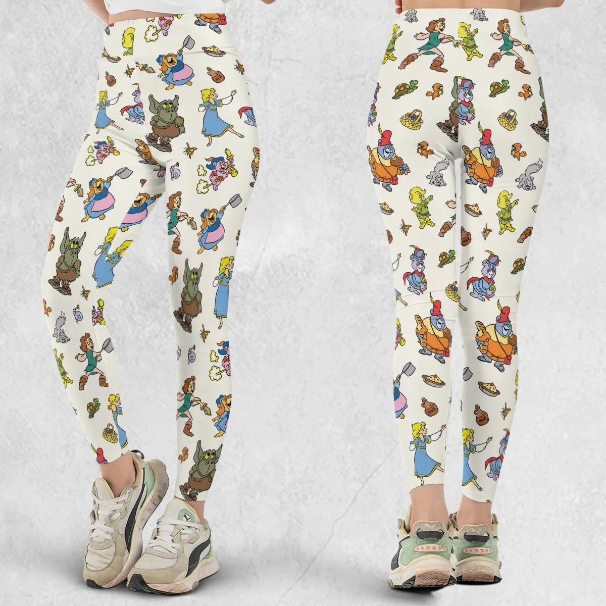 Gummi Bears Characters Legging