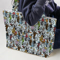 Tour De Muppet The Muppet Movie Large Tote Bag