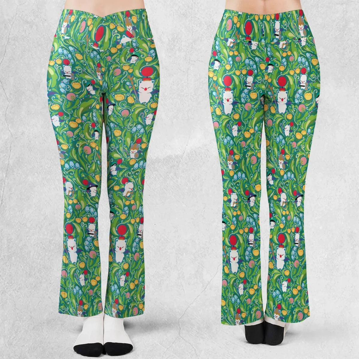 Moogle Final Fantasy Flare Leggings