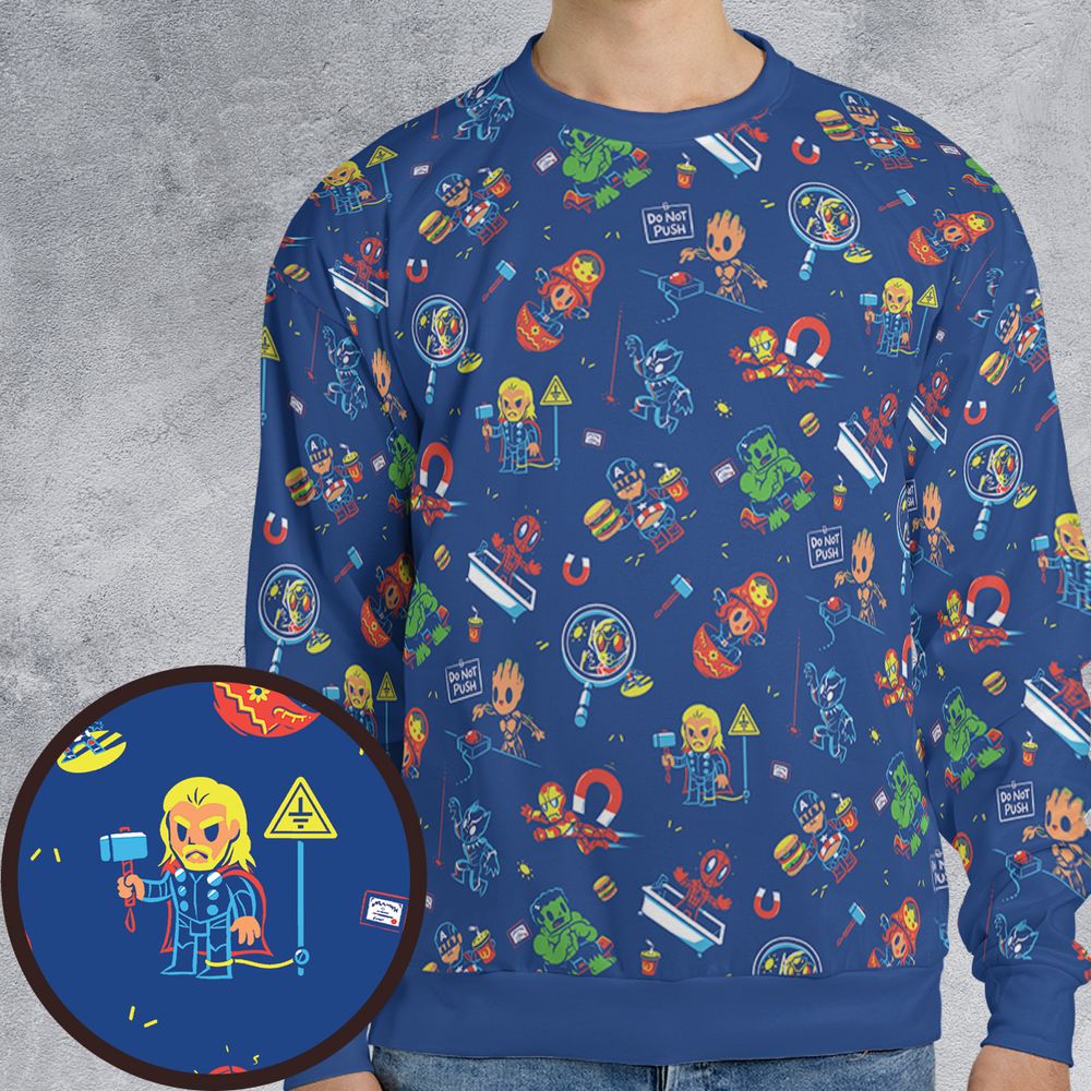 All-over Print Sweatshirt - CPPEPPDJ -  - 1