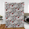 Inconceivable Quotes Fleece Blanket