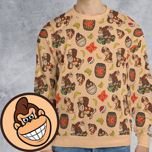 All-over Print Sweatshirt - 8LL4KS51 -  - 1