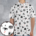 Legandary Bands Mashup AOP Men/Women Polo Shirt