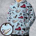 Sneaker Freak All-over Print Hoodie