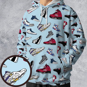 Sneaker Freak All-over Print Hoodie