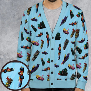 Outrageous Racers Wacky Races Cardigan