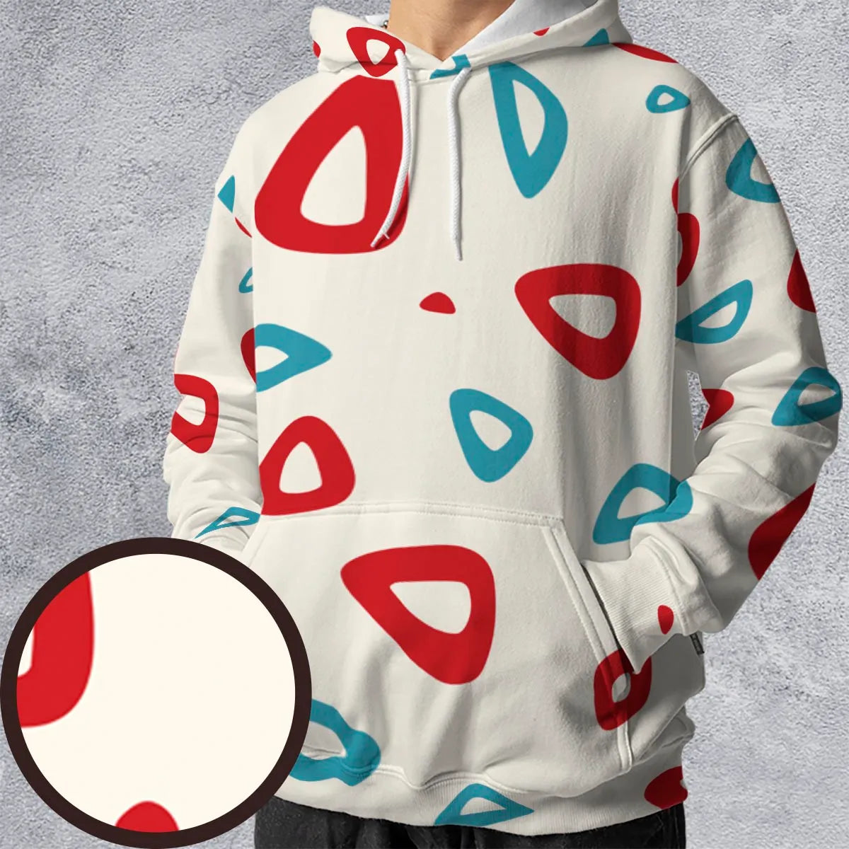 Togepi Pattern Pokemon All-over Print Hoodie