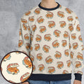 Kitten Nuggets Pattern All-over Print Sweatshirt