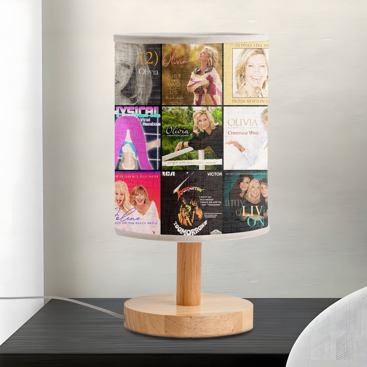 Olivia Newton-John Albums Fabric Lamp Soft Pop Glow
