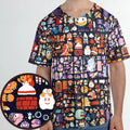 Mario Colors Super Mario Unisex Baseball Jersey