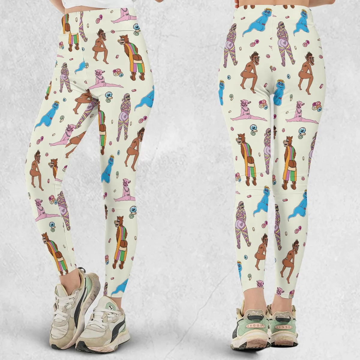 Cereal Monster Breakfast Legging