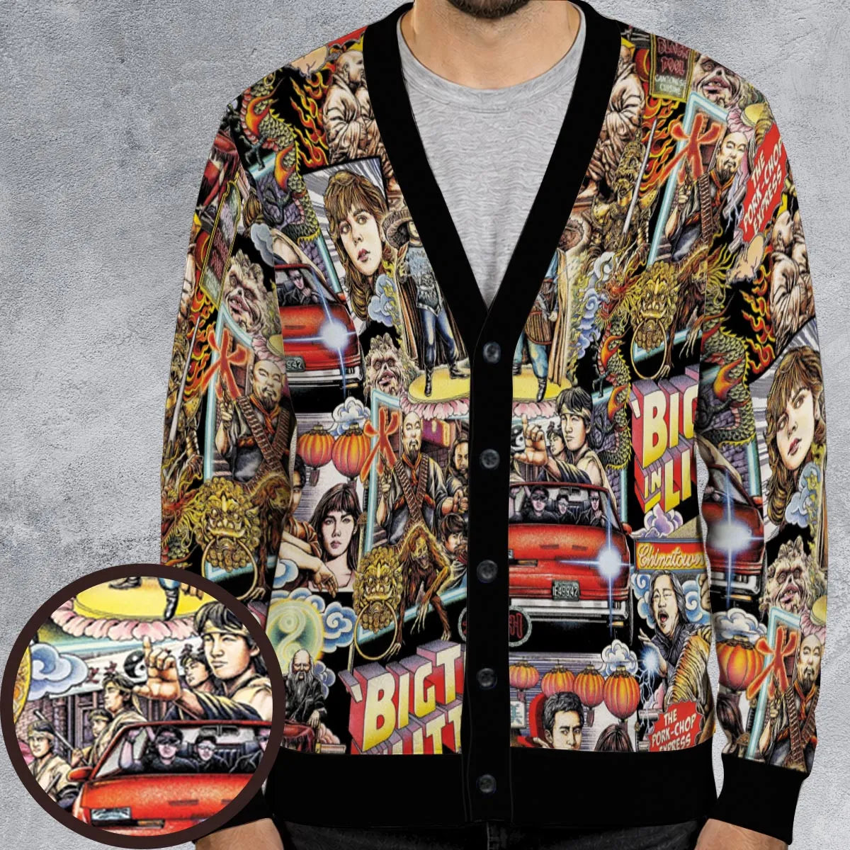 Big Trouble in Little China Cardigan