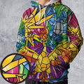 Legendary Birds Pokemon All-over Print Hoodie