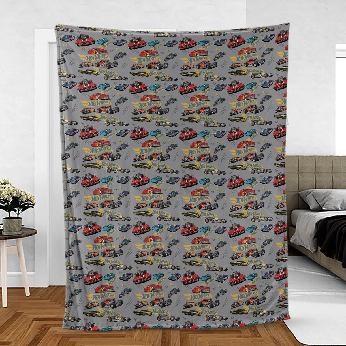 Hot Wheels Classic Car Fleece Blanket