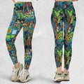 Monsters Mayhem and The Mystery Machine Scooby Doo Legging