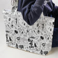 Buffy The Vampire Slayer Pattern Large Tote Bag