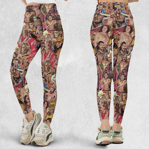 Pro Wrestlers Legging