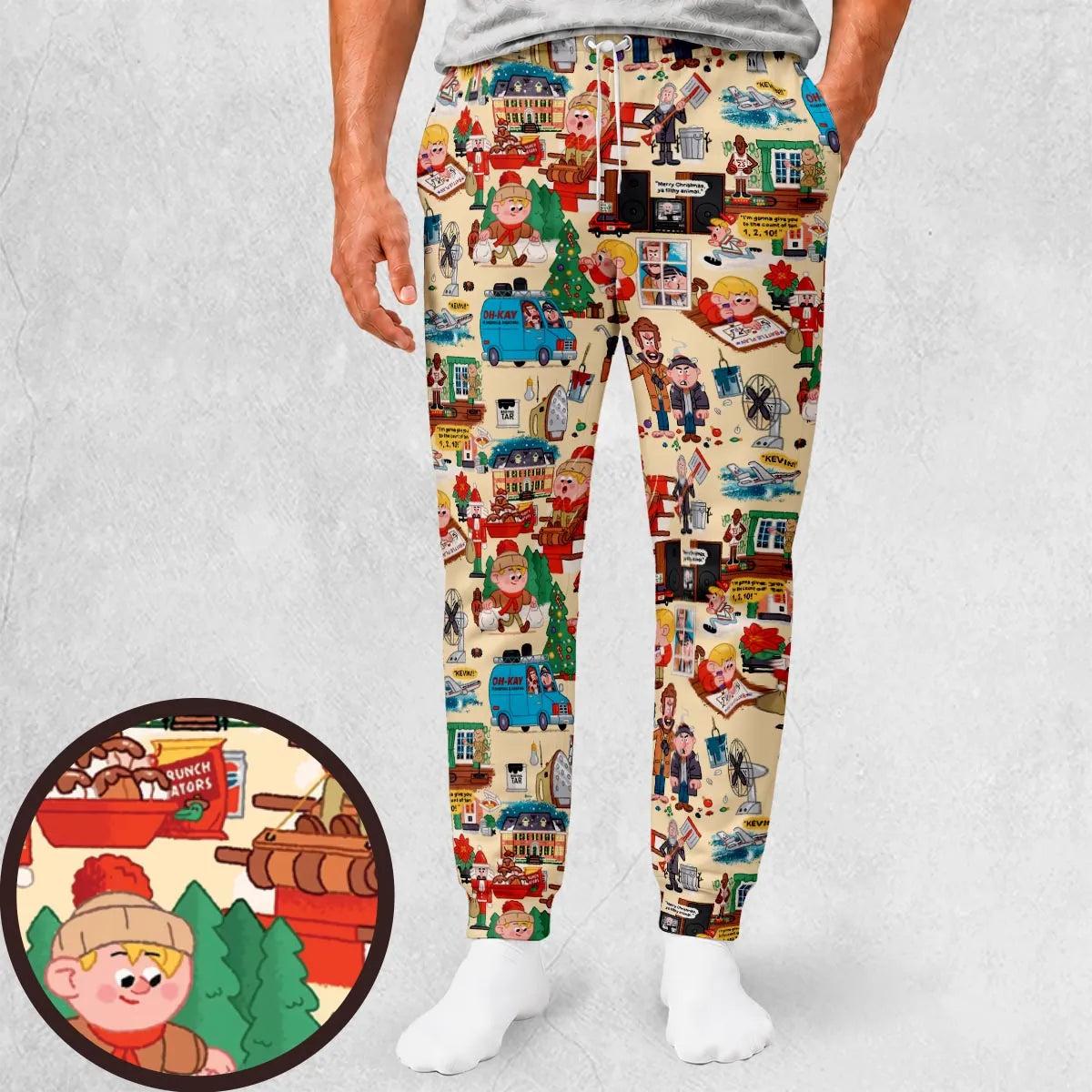 Alone for Christmas Sweatpants