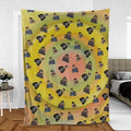The Four Marx Brothers Fleece Blanket