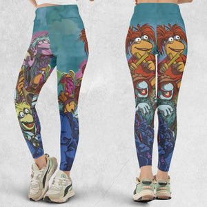 Fraggle Rock Larsen The Muppets Legging