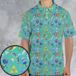 Zelda Korok AOP Men/Women Polo Shirt