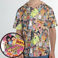 Bob's Burger Wonder Wharf Unisex Baseball Jersey