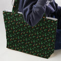 Funny Plants Pattern Large Tote Bag