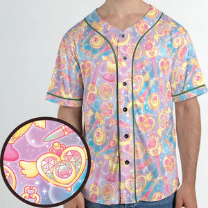 Magical Girls Sailor Moon Unisex Baseball Jersey