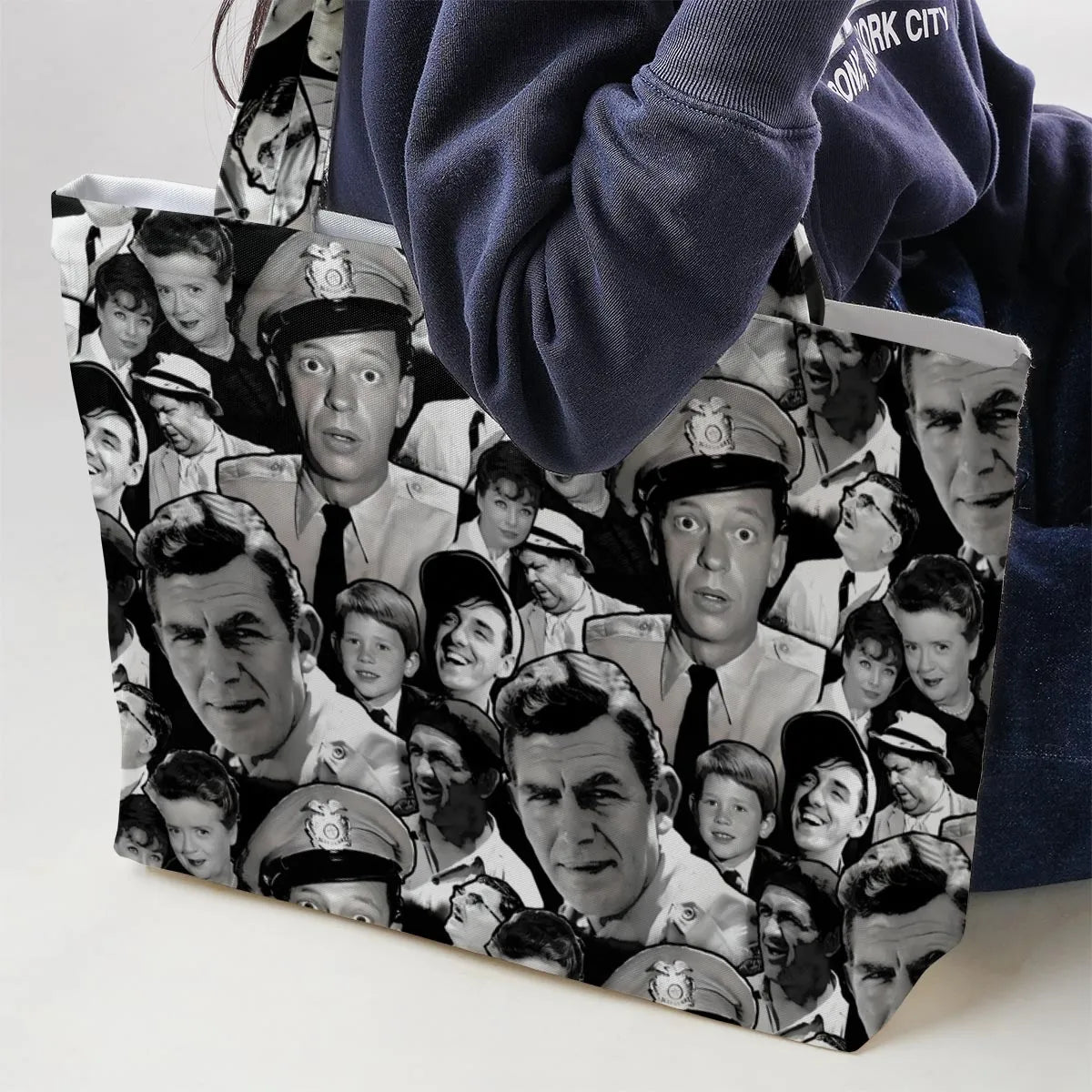 Mayberry The Andy Griffith Show Large Tote Bag