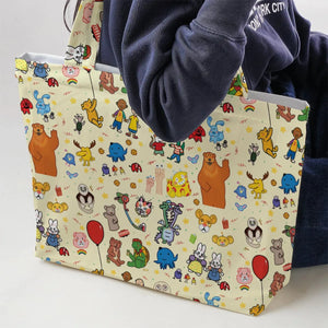 Nostalgia Train Large Tote Bag