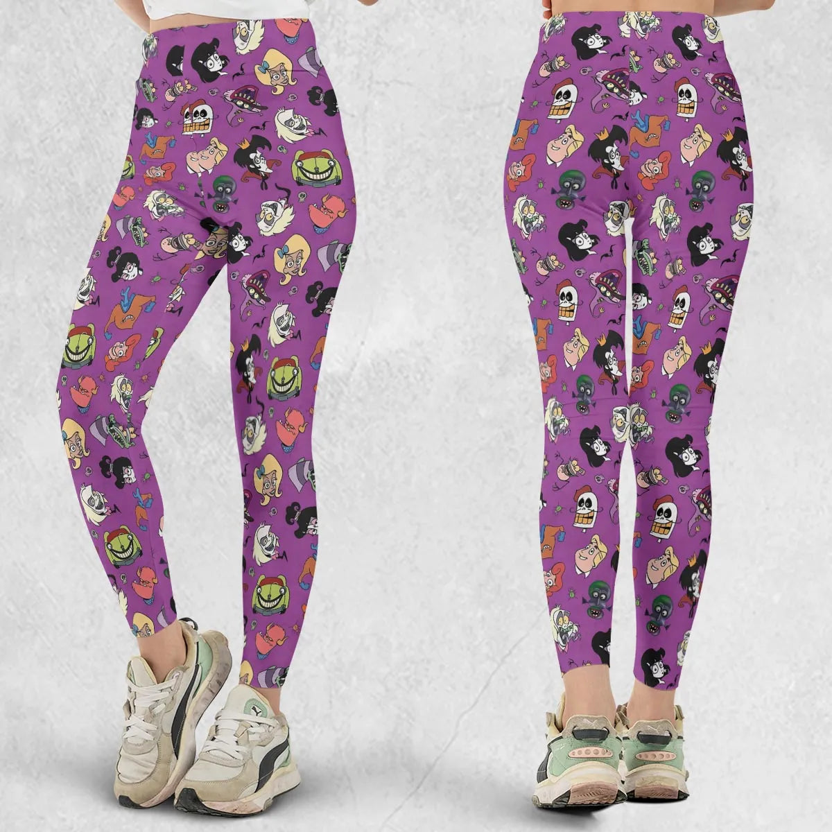 Beetlejuice Cartoon Vintage Legging
